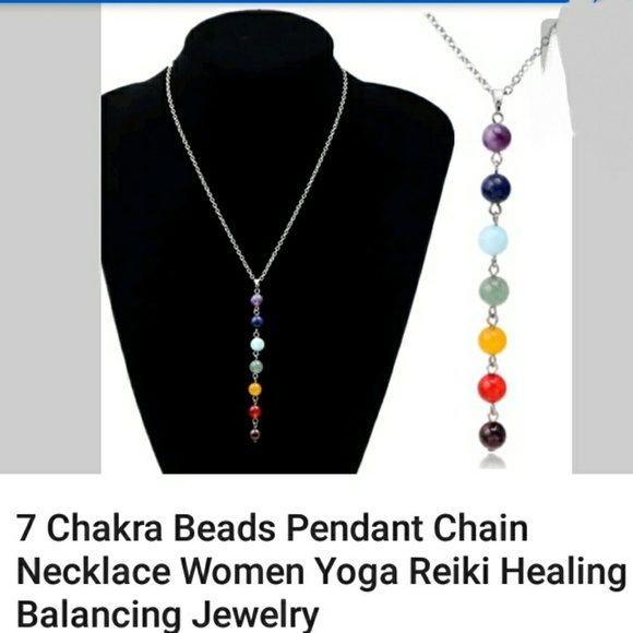 🌈🔴NATURAL STONE Chakra chain - Picture 4 of 8